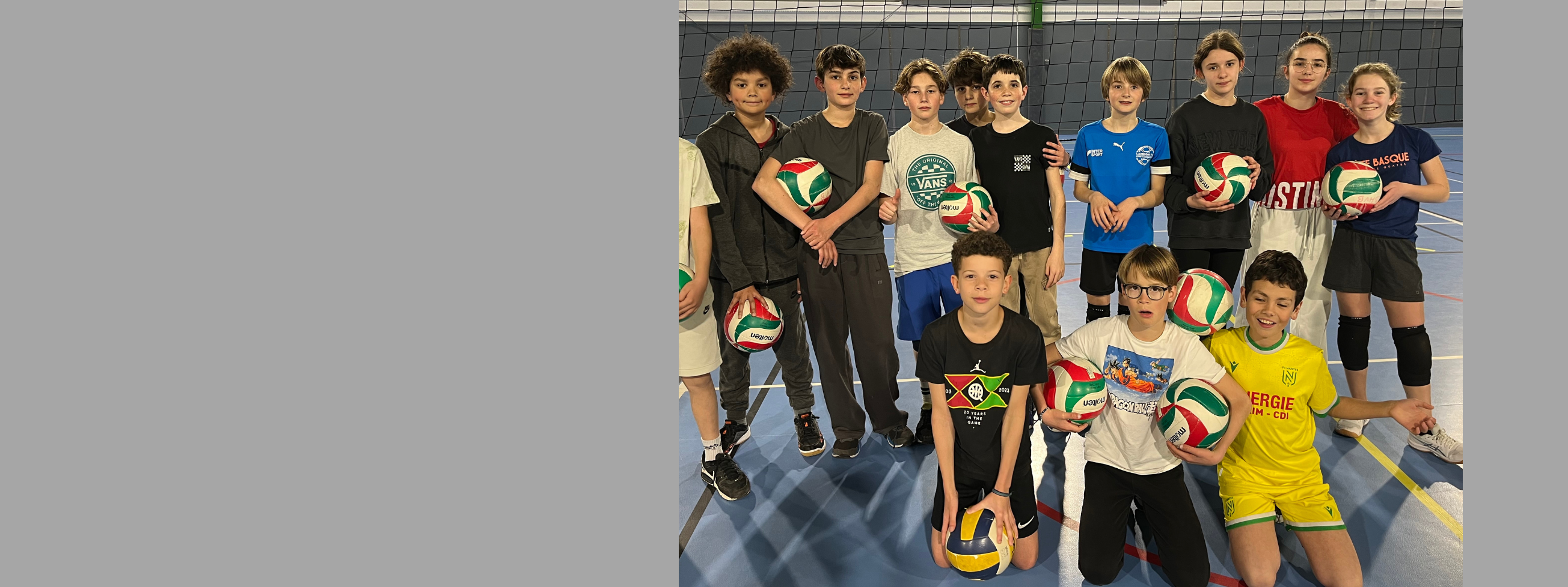 Photo de l'équipe
